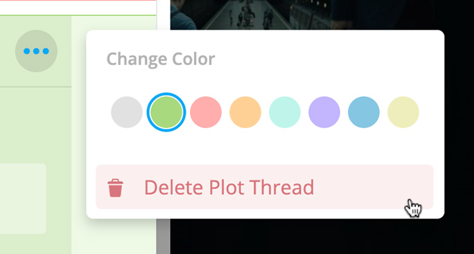 Delete plot thread