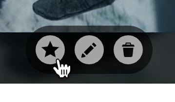 Primary image star button